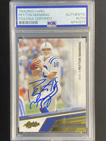 2010 Absolute Memorabilia #43 Peyton Manning Colts PSA Authenticated Signed
