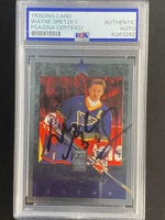 1996-97 Donruss Elite #58 Wayne Gretzky Blues PSA Authenticated Signed