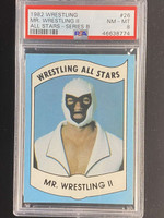 1982 Wrestling All Stars Series B #26 Mr. Wrestling II PSA 8 NM-Mint ID: 524930