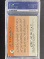 1983 Wrestling All Stars #17 Jules Strongbow PSA 7.5 Near Mint+