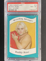1983 Wrestling All Stars #23 Buddy Rose PSA 8 NM-Mint