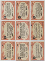 1958 Topps Target Moon Salmon/Pink Backs 12/44 and 2 duplicates  #*sku37663