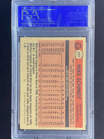 1981 OPC #207 Mike Schmidt Phillies PSA 7 Near Mint O-Pee-Chee