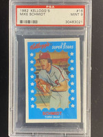 1982 Kellogg's #16 Mike Schmidt Phillies PSA 9 Mint