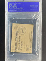 1983 Fleer Stickers #145 Mike Schmidt Phillies PSA 8 NM-Mint