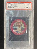 1984 7-11 Slurpee Coin IV Mike Schmidt Phillies PSA 9 Mint Eastern Region