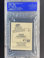 1984 Fleer Star Stickers #48 Mike Schmidt Phillies PSA 8 NM-Mint