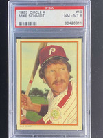 1985 Circle K #19 Mike Schmidt Phillies PSA 8 NM-Mint