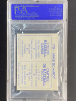 1985 OPC Stickers #178 Mike Schmidt Phillies PSA 8 NM-Mint