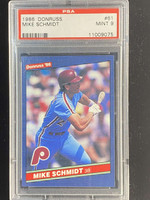 1986 Donruss #61 Mike Schmidt Phillies PSA 9 Mint