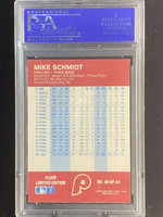 1987 Fleer Baseball All-Stars #40 Mike Schmidt Phillies PSA 8 NM-Mint