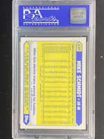 1987 Topps Tiffany #430 Mike Schmidt Phillies PSA 8 NM-Mint