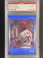 1988 Star #51 Mike Schmidt Phillies PSA 9 Mint Silver Edition ID: 525140