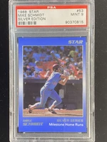 1988 Star #53 Mike Schmidt Phillies PSA 9 Mint Silver Edition