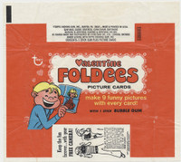 1970 Topps Valentine Foldees Wrapper  #*sku37681