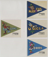 1976 Disney Crazy College Pennants Stickers from Wonder Bread  Lot of 22/25  #*sku37693