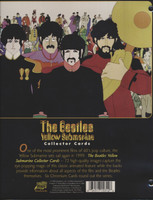 1999 Duocards The Beatles Yellow Submarine Custom Binder with complete set of 72 cards, 1 wrapper and a 4-card uncut sheet  #*sku37699