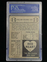 1954 Red Heart Billy Cox Dodgers PSA 5 EX
