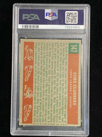 1959 Topps #147 Ernie Banks Cubs PSA 4 VG-EX Cubs Clubbers