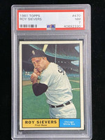 1961 Topps #470 Roy Sievers White Sox PSA 7 Near Mint