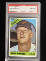 1966 Topps #167 Boog Powell Orioles PSA 8 NM-Mint