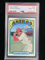1972 Topps #65 Cesar Cedeno Astros PSA 8 NM-Mint