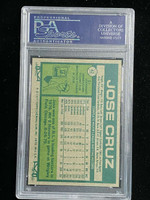 1977 Topps #42 Joe Cruz Astros PSA 9 Mint