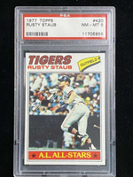 1977 Topps #420 Rusty Staub Tigers PSA 8 NM-Mint