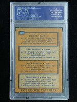 1978 Topps #708 Dale Murphy Rookie Catchers PSA 8 NM-Mint