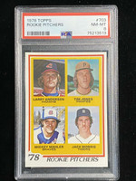 1978 Topps #703 Jack Morris Rookie Pitchers PSA 8 NM-Mint ID: 525420