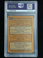 1978 Topps #703 Jack Morris Rookie Pitchers PSA 8 NM-Mint ID: 525420