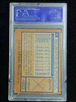 1978 Topps #36 Eddie Murray Orioles PSA 7 Near Mint Rookie RC