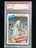 1980 Topps #300 Ron Guidry Yankees PSA 9 Mint