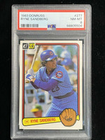 1983 Donruss #277 Ryne Sandberg Cubs PSA 8 NM-Mint RC