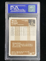 1983 Fleer #179 Wade Boggs Red Sox PSA 9 Mint RC