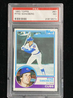 1983 Topps #83 Ryne Sandberg Cubs PSA 7 Near Mint RC