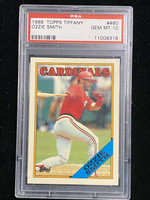 1988 Topps Tiffany #460 Ozzie Smith Cardinals PSA 10 Gem Mint