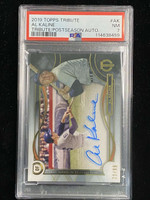 2019 Topps Tribute Al Kaline Tigers PSA 7 Near Mint Auto Postseason /99