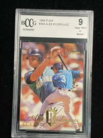 1994 Flair #340 Alex Rodriguez Mariners BCCG 9 RC ID: 525521
