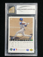 1993 Upper Deck #127 Sammy Sosa Cubs BCCG 9 Hidden Treasures Bat