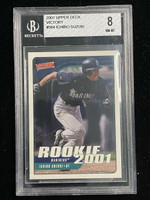 2001 Upper Deck Victory #564 Ichiro Suzuki Mariners BGS 8 NM-Mint RC