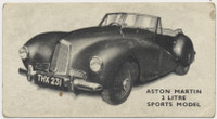 1949 Kellogg's Motor Cars (Black & White) #19 Aston Martin 2 Liter Sports Model  #*sku37731
