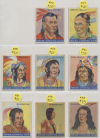 1933 Goudey R73 Indians Partial Set 22/24 Blue Panel (missing #25 & #48)  #*sku37758