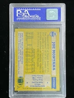 1982 Topps #488 Joe Montana 49ers PSA 9 Mint