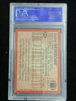 1983 Topps #254 Ozzie Newsome Browns PSA 9 Mint