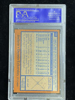1978 Topps #122 Dennis Eckersley Indians PSA 8 NM-Mint