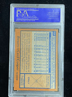 1978 Topps #154 Cecil Cooper Brewers PSA 8 NM-Mint