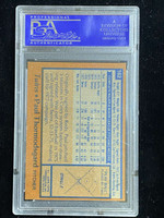 1978 Topps #162 Paul Thormodsgard Twins PSA 8 NM-Mint