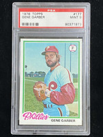 1978 Topps #177 Gene Garber Phillies PSA 8 NM-Mint