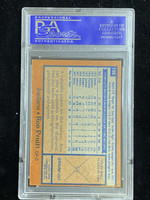 1978 Topps #198 Ron Pruitt Indians PSA 8 NM-Mint